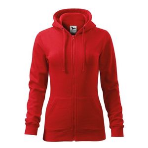 Adler (MALFINI) Dámska mikina Trendy Zipper - Červená | L vyobraziť