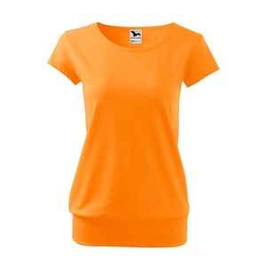 Adler (MALFINI) Dámske tričko City - Mandarinkově oranžová | L vyobraziť