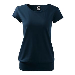 Adler (MALFINI) Dámske tričko City - Námořní modrá | L vyobraziť