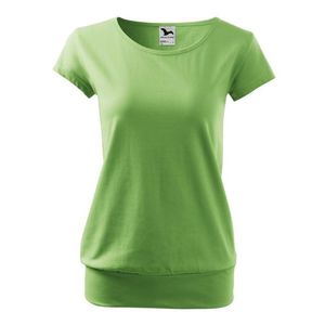 Adler (MALFINI) Dámske tričko City - Trávově zelená | L vyobraziť