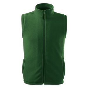 Adler (MALFINI) Fleecová vesta Next - Lahvově zelená | L vyobraziť