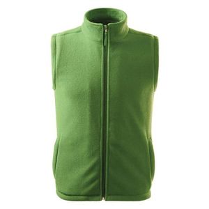 Adler (MALFINI) Fleecová vesta Next - Trávově zelená | L vyobraziť