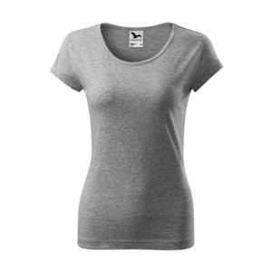 Adler (MALFINI) Dámske tričko Pure - Tmavě šedý melír | L vyobraziť