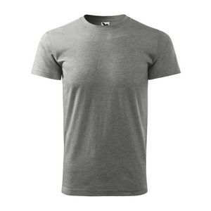 Adler (MALFINI) Pánske tričko Basic - Tmavě šedý melír | L vyobraziť