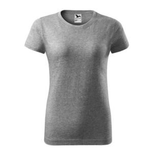Adler (MALFINI) Dámske tričko Basic - Tmavě šedý melír | L vyobraziť