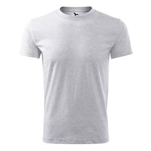 Adler (MALFINI) Pánske tričko Classic New - Světle šedý melír | L vyobraziť