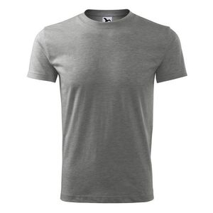 Adler (MALFINI) Pánske tričko Classic New - Tmavě šedý melír | L vyobraziť