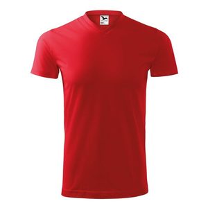 Adler (MALFINI) Tričko Heavy V-neck - Červená | L vyobraziť