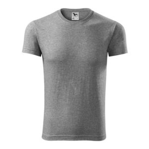 Adler (MALFINI) Pánske tričko Replay/Viper - Tmavě šedý melír | L vyobraziť