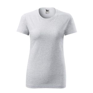 Adler (MALFINI) Dámske tričko Classic New - Světle šedý melír | L vyobraziť