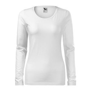 Adler (MALFINI) Dámske tričko s dlhým rukávom Slim - Bílá | L vyobraziť