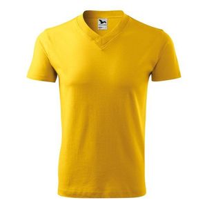 Adler (MALFINI) Tričko V-neck - Žlutá | L vyobraziť