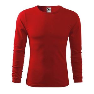 Adler (MALFINI) Pánske tričko s dlhým rukávom Fit-T Long Sleeve - Červená | L vyobraziť