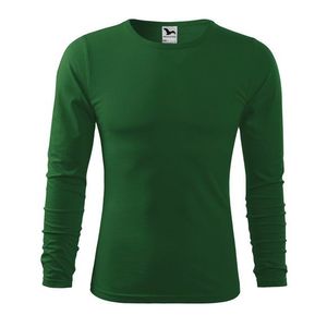 Adler (MALFINI) Pánske tričko s dlhým rukávom Fit-T Long Sleeve - Lahvově zelená | L vyobraziť