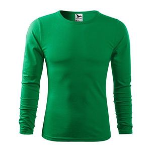 Adler (MALFINI) Pánske tričko s dlhým rukávom Fit-T Long Sleeve - Středně zelená | L vyobraziť