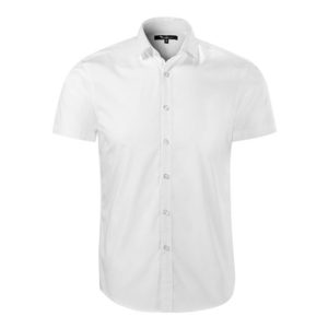 Adler (MALFINI) Pánska košeľa s krátkym rukávom Flash - Bílá | L vyobraziť