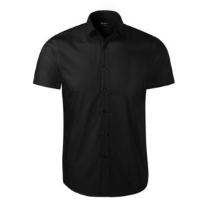 Adler (MALFINI) Pánska košeľa s krátkym rukávom Flash - Černá | L vyobraziť