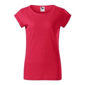 Adler (MALFINI) Dámske tričko Fusion - Červený melír | L vyobraziť