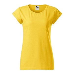 Adler (MALFINI) Dámske tričko Fusion - Žlutý melír | L vyobraziť