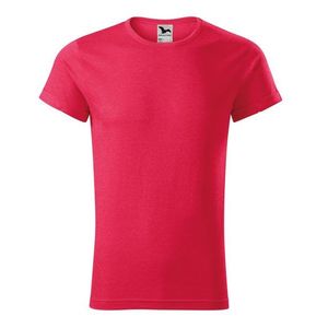Adler (MALFINI) Pánske tričko Fusion - Červený melír | L vyobraziť