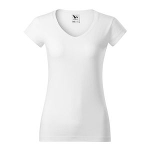 Adler (MALFINI) Dámske tričko Fit V-neck - Bílá | L vyobraziť