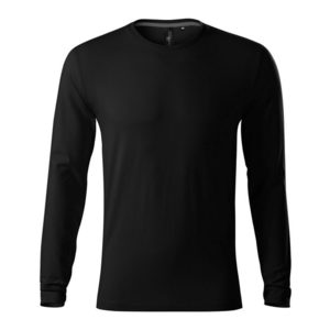Adler (MALFINI) Pánske tričko s dlhým rukávom Brave - Černá | L vyobraziť
