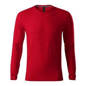 Adler (MALFINI) Pánske tričko s dlhým rukávom Brave - Jasně červená | S vyobraziť