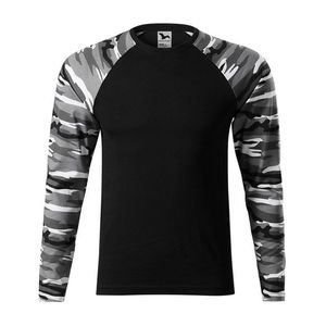 Adler (MALFINI) Maskáčové tričko s dlhým rukávom Camouflage LS - Maskáčová šedá | L vyobraziť