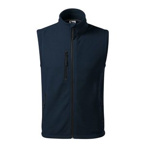 Adler (MALFINI) Fleecová vesta Exit - Námořní modrá | L vyobraziť