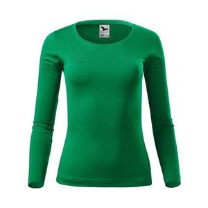 Adler (MALFINI) Dámske tričko s dlhým rukávom Fit-T Long Sleeve - Středně zelená | L vyobraziť