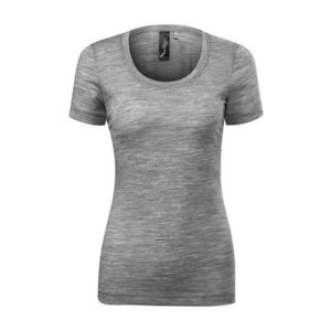 Adler (MALFINI) Dámske tričko Merino Rise - Tmavě šedý melír | L vyobraziť