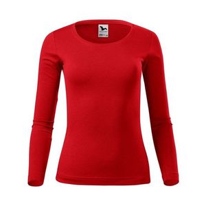 Adler (MALFINI) Dámske tričko s dlhým rukávom Fit-T Long Sleeve - Červená | L vyobraziť