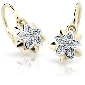 Cutie Jewellery Zlaté detské náušnice C2210-10-X-1 červená vyobraziť