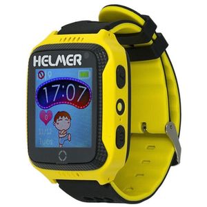 Helmer Smart dotykové hodinky s GPS lokátorom a fotoaparátom - LK 707 žlté vyobraziť