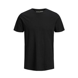 Jack&Jones PLUS Pánske tričko JJEORGANIC Regular Fit 12158482 Black 5XL vyobraziť