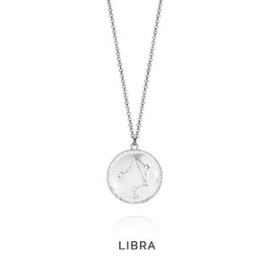 Viceroy Strieborný náhrdelník znamenia Váhy Horoscope 61014C000-38L vyobraziť