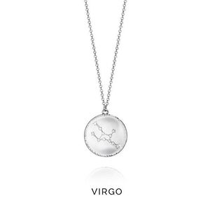 Viceroy Strieborný náhrdelník znamenia Panna Horoscope 61014C000-38V vyobraziť