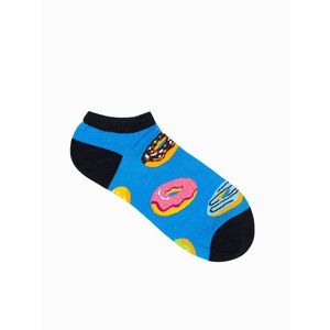 Veselé členkové ponožky modré Donut U101 vyobraziť