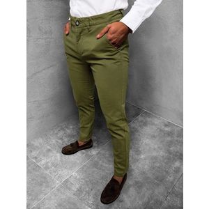 Chinos nohavice v zelenej farbe JB/JP1146/6 vyobraziť