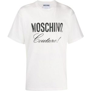 Love Moschino pánske tričko Farba: Biela, Veľkosť: XS vyobraziť