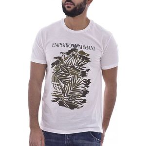 Armani pánske tričko Farba: 69610 BIANCO MIMETICO TROP, Veľkosť: M vyobraziť
