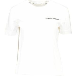 Calvin Klein dámske tričko Farba: Biela, Veľkosť: S vyobraziť