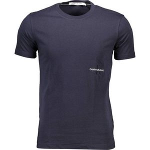 Calvin Klein dámske tričko Farba: Modrá, Veľkosť: XL vyobraziť