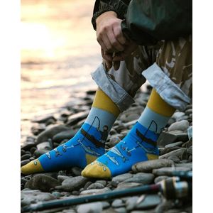 Unisex ponožky Spox Sox Fisherman Farebná 44-46 vyobraziť