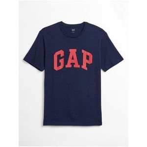 Modré pánske tričko GAP logo vyobraziť