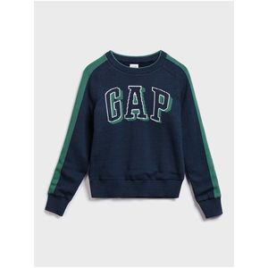 Modrý chlapčenský sveter GAP logo vyobraziť