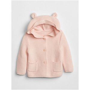 Baby sveter brannan bear sweater Ružová vyobraziť