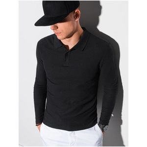 Chlapčenské tričko s dlhým rukávom a potlačou L132 – čierna - S vyobraziť