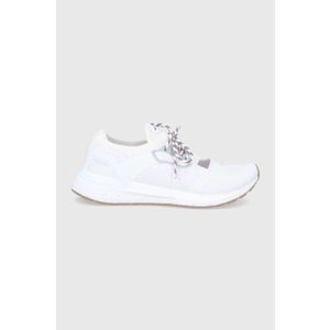 Topánky adidas by Stella McCartney aSMC UltraBOOST FZ3039 biela farba, na plochom podpätku vyobraziť