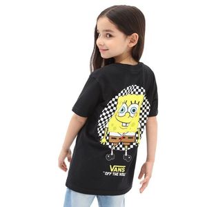 Detské tričko Vans čierna farba, s potlačou vyobraziť